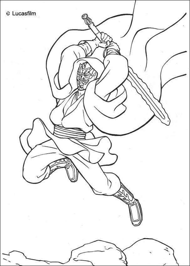 607x850 Star Wars Coloring Pages