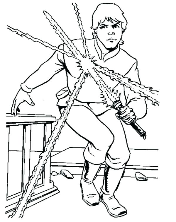 600x758 Princess Leia Coloring Pages