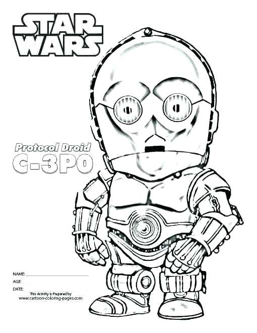 510x660 Coloring Page Players Star Wars Coloring Pages