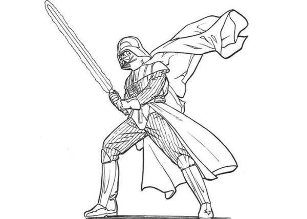 600x428 Darth Vader Coloring Pages The Sun Flower Ribsvigyapan Com