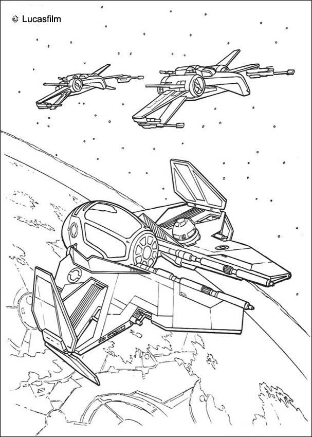 607x850 Star Wars Coloring Pages