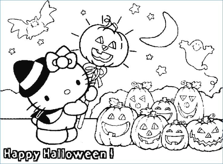 736x542 Halloween Coloring Pages Crafts