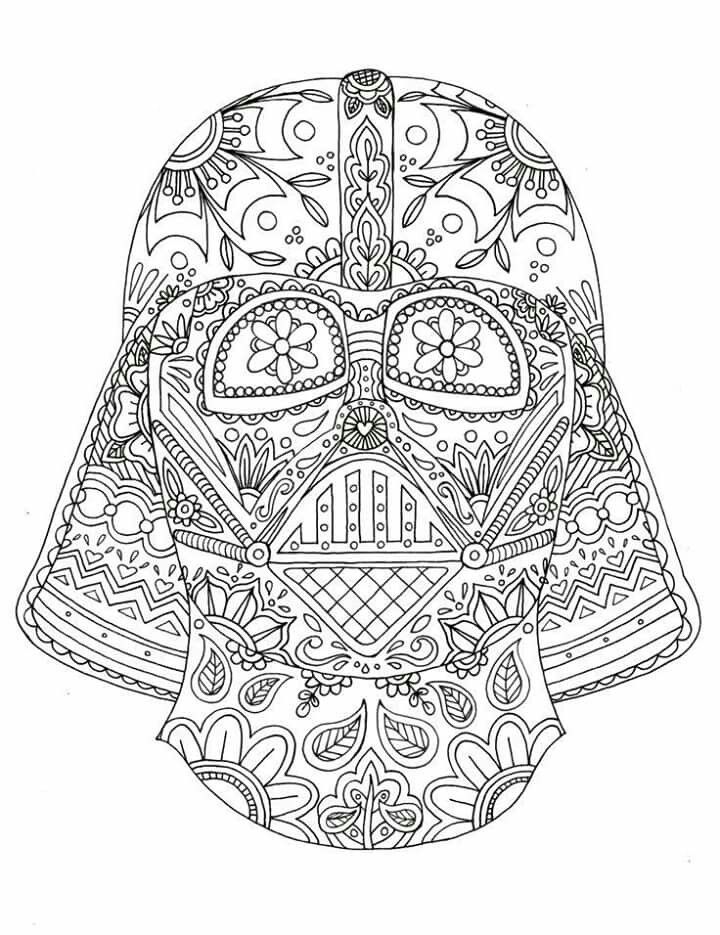 720x935 Colouring Pages Fractals
