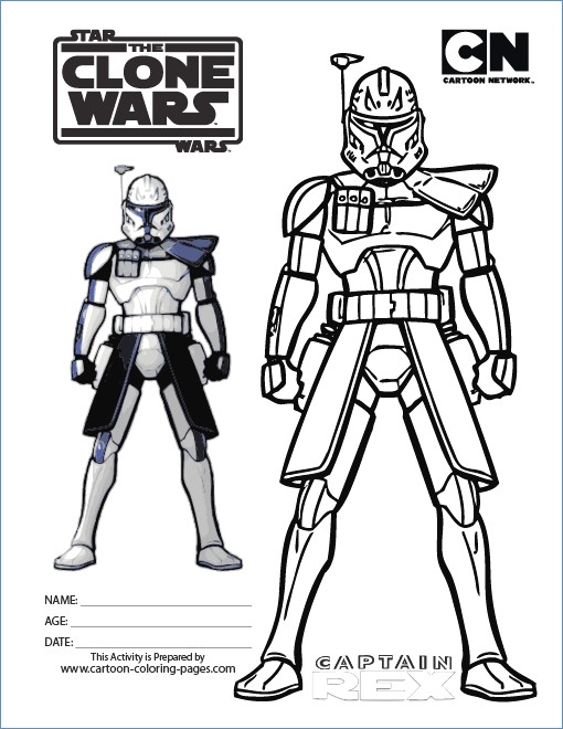 510x660 Star Wars Coloring Pages Clone Troopers