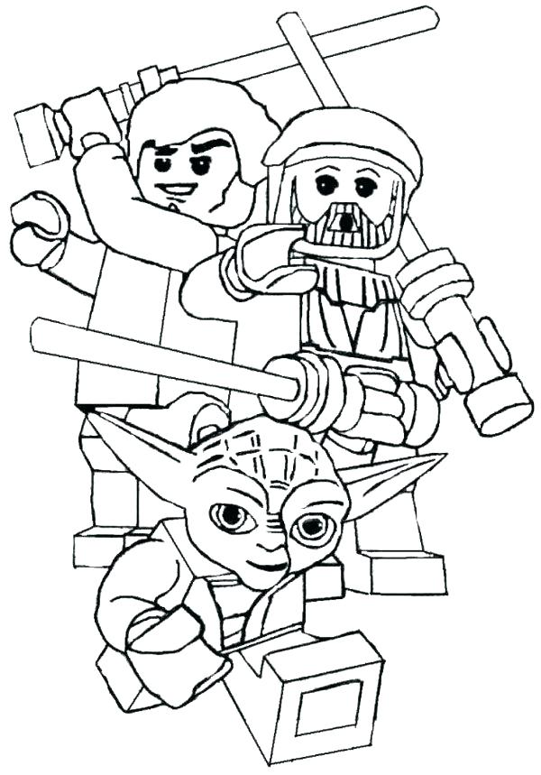 600x859 Lego Star Wars Printable Coloring Pages Lego Star Wars Coloring