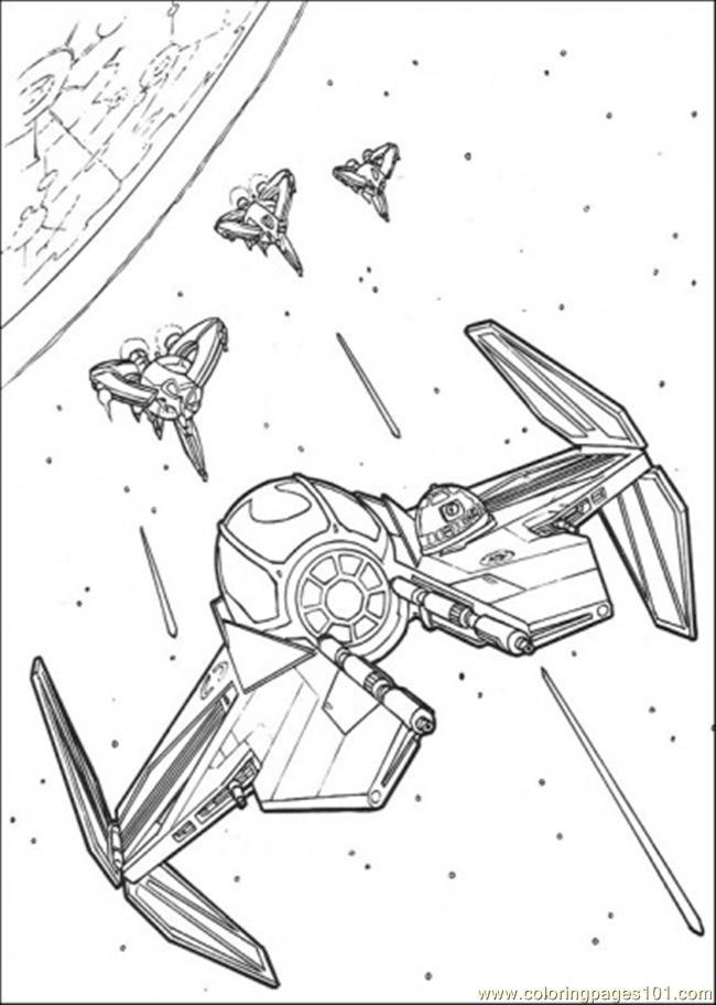 650x912 Star Wars Ship Coloring Page