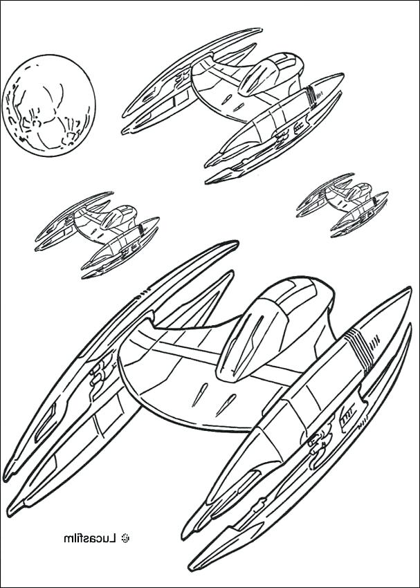607x850 New Star Wars Ships Coloring Pages For Star Wars Spaceship