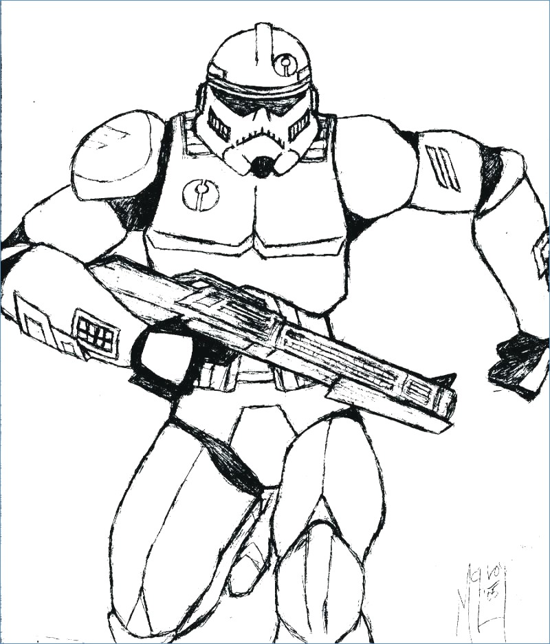 800x936 Star Wars Stormtrooper Clone Wars Coloring Pages