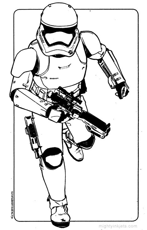 469x735 Star Wars Stormtrooper Coloring Pages Printable Star Wars Storm