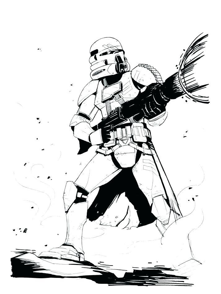 713x950 Clone Coloring Pages Star Wars Clone Trooper Coloring Pages