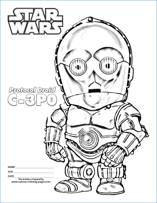 510x660 Star Wars Coloring Pages Stormtrooper