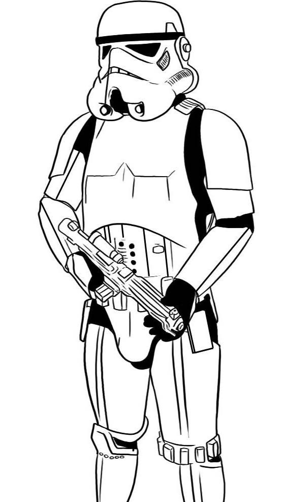 555x986 Stormtrooper Coloring Page Star Wars Party