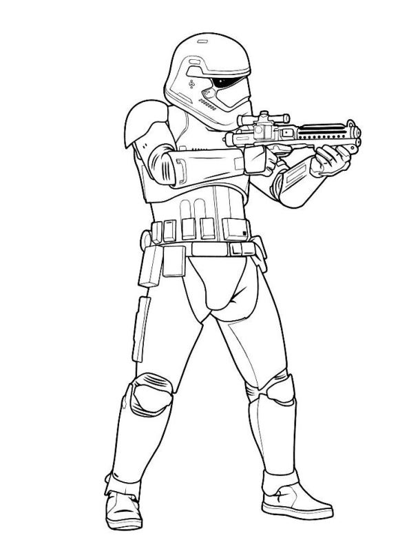 594x813 Storm Trooper Coloring Page Kids N Fun Coloring Page Star Wars
