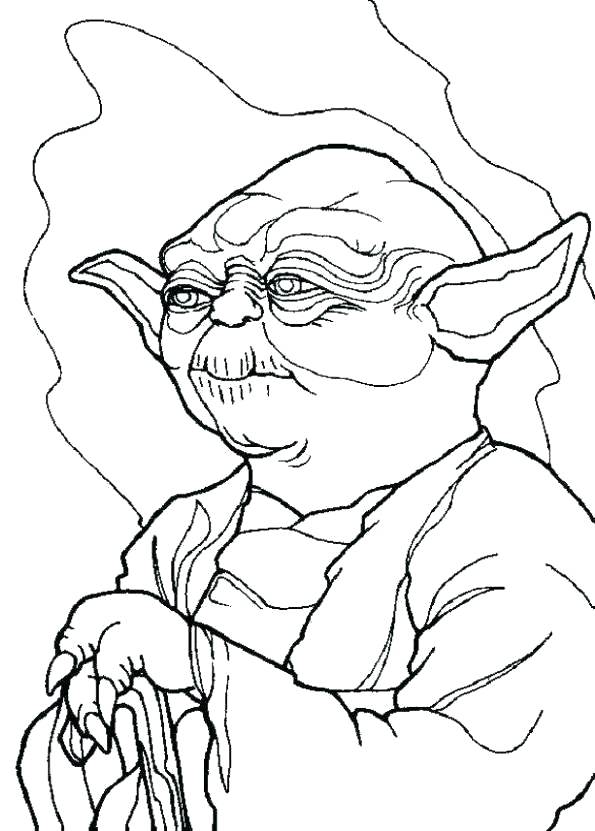 Star Wars Yoda Coloring Pages at GetDrawings | Free download