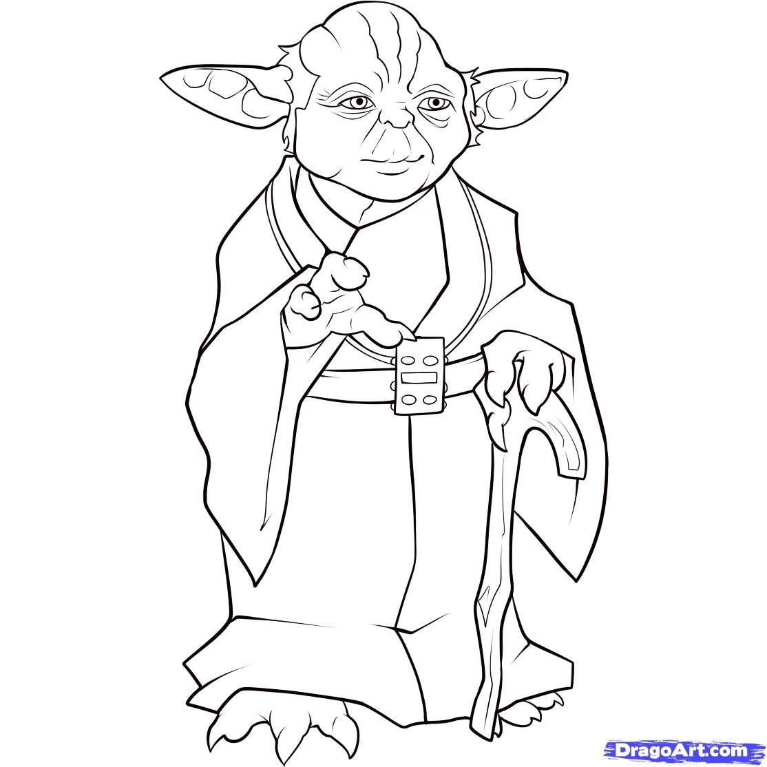 1114x1114 Yoda Coloring Page Party Ideas Star, Bulletin