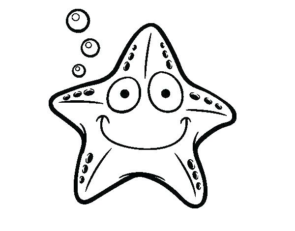 Starfish Coloring Page at GetDrawings | Free download