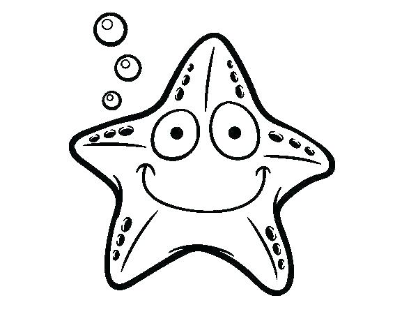 600x470 Starfish Coloring Pages Sea R Colouring Pages Free Printable Rfish