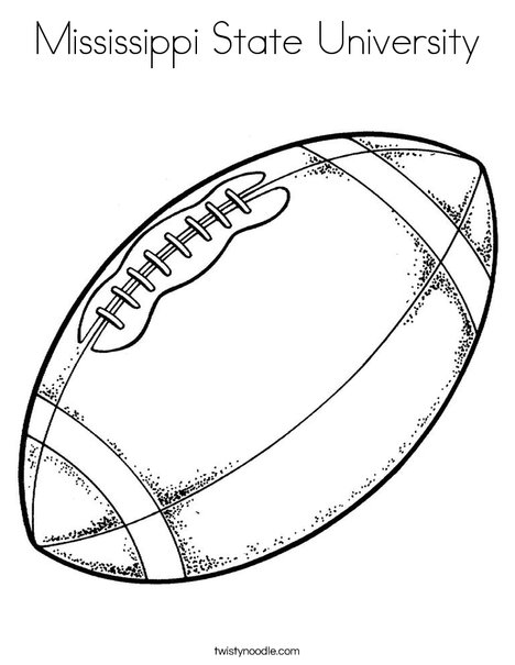 468x605 Mississippi State University Coloring Page