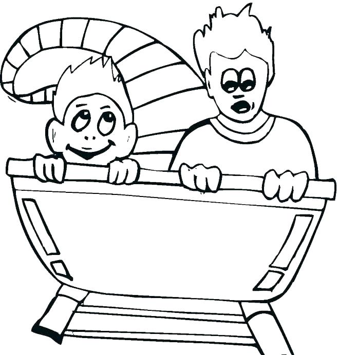 660x692 Fair Coloring Pages