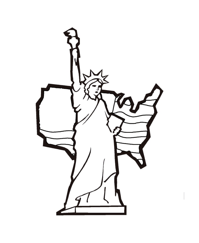 670x820 Statue Liberty Coloring Page New Free Printable Statue