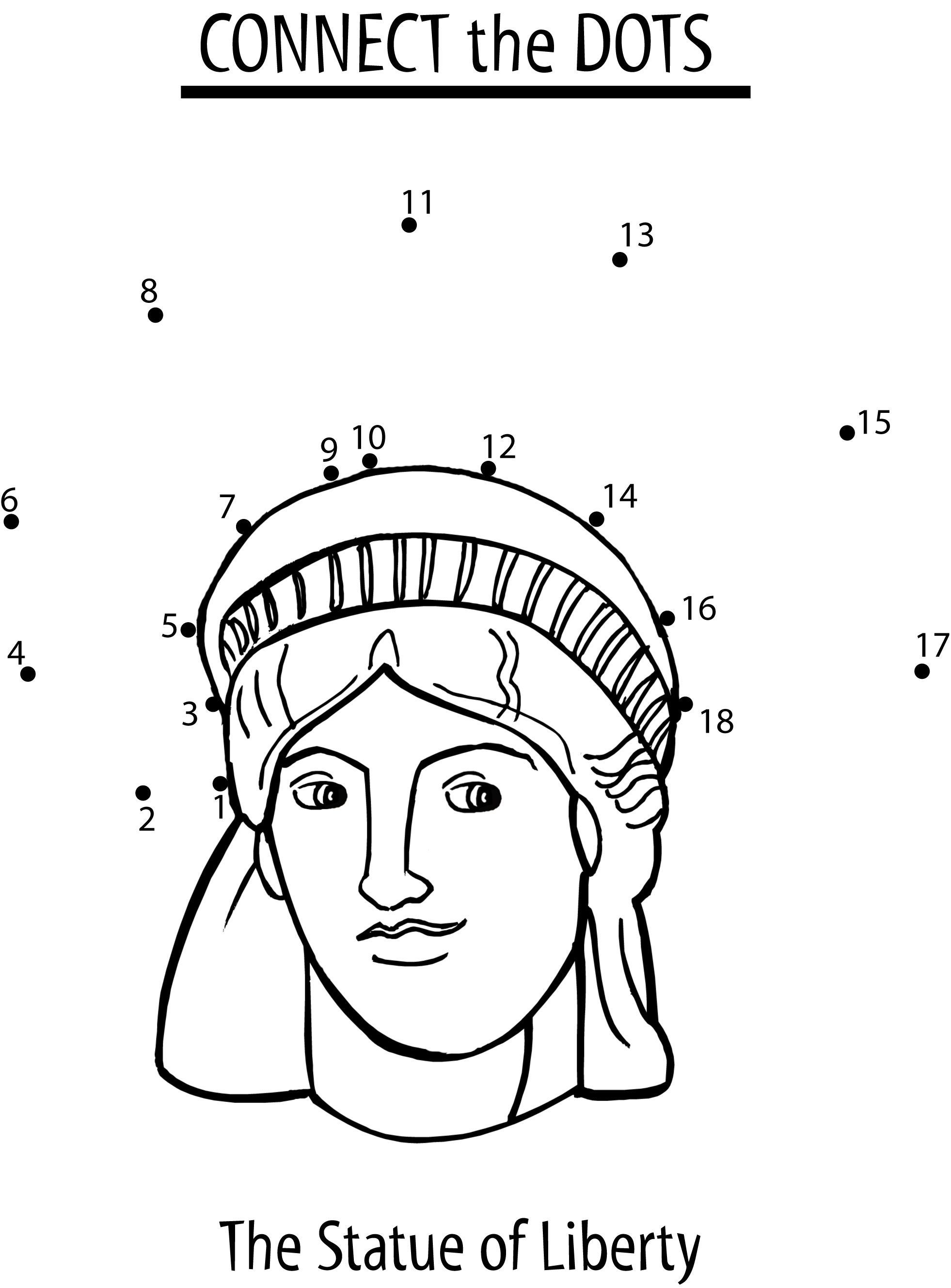 1962x2658 Statue Of Liberty Color Page