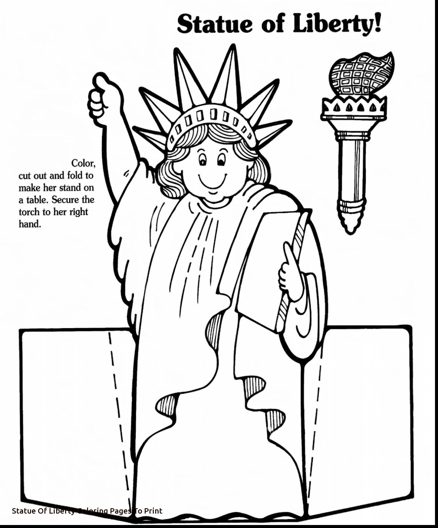 1459x1760 Statue Of Liberty Coloring Pages Free Books Inside Page