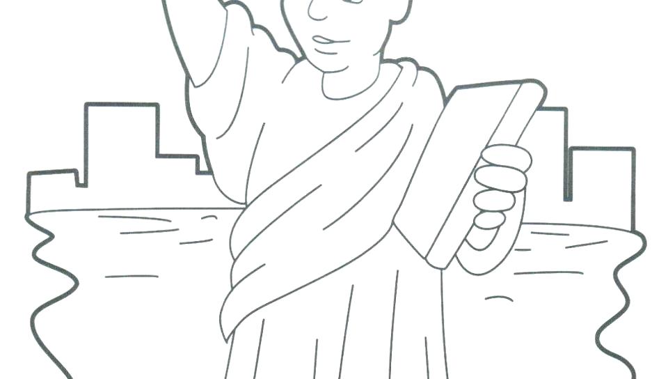 960x544 Statue Of Liberty Coloring Pages