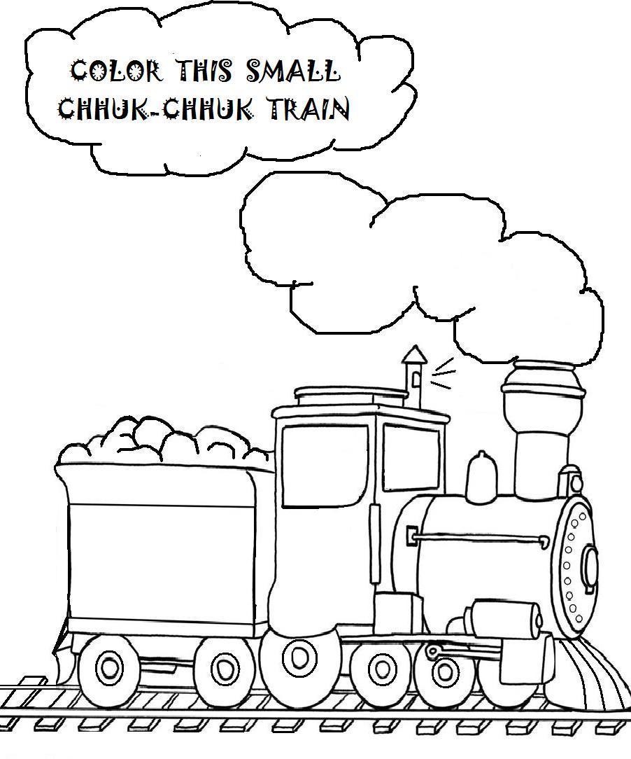 902x1084 Free Printable Train Coloring Pages For Kids