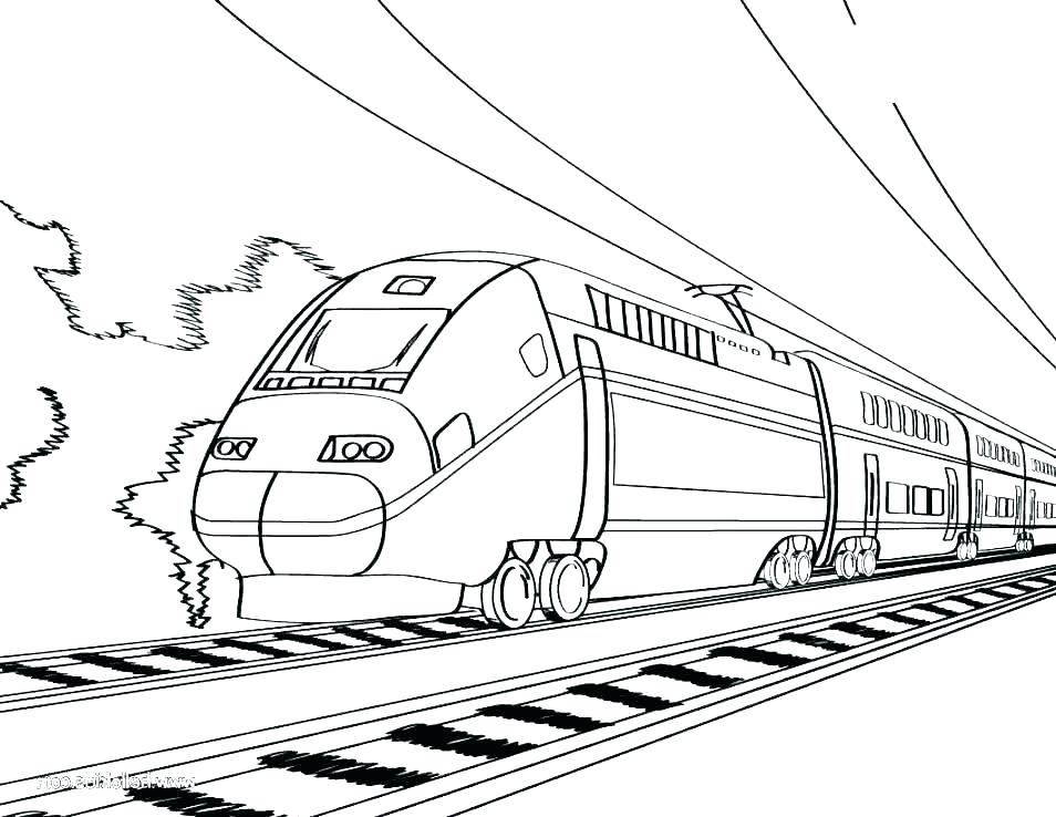 954x738 Coloring Pages Train Coloring Pages Trains Colouring Pages Steam