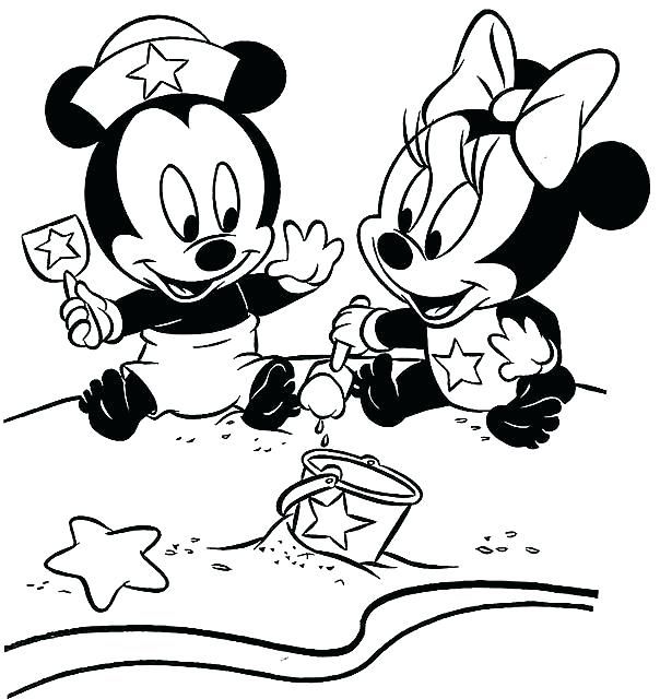 604x640 Happy Thanksgiving Coloring Page Baby Coloring Pages Baby Mickey