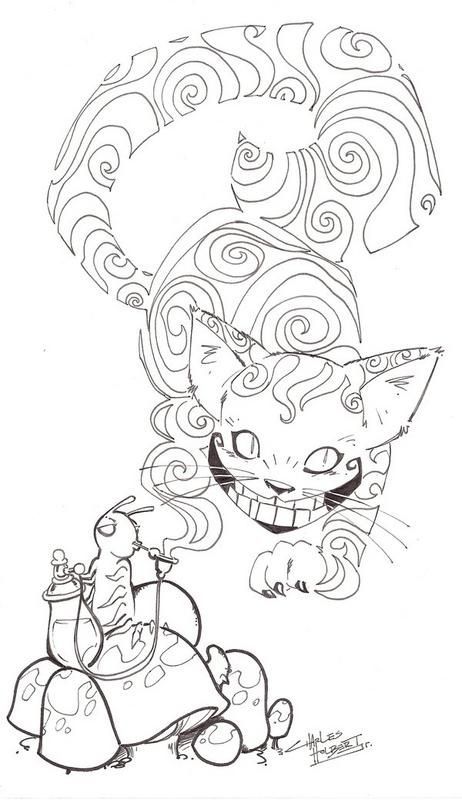 462x800 Steampunk Coloring Pages For Adults