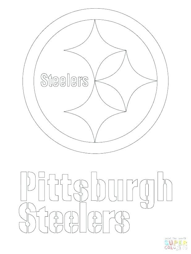 618x824 Steelers Coloring Page
