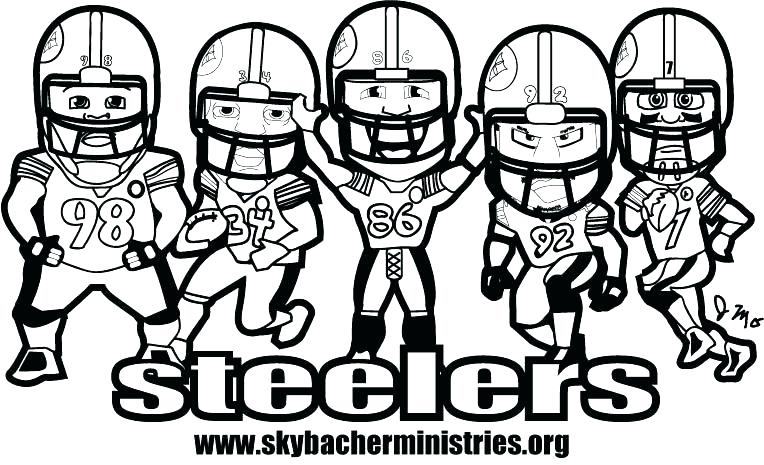 764x465 Steelers Coloring Page Coloring Page Coloring Pages Ministries Inc
