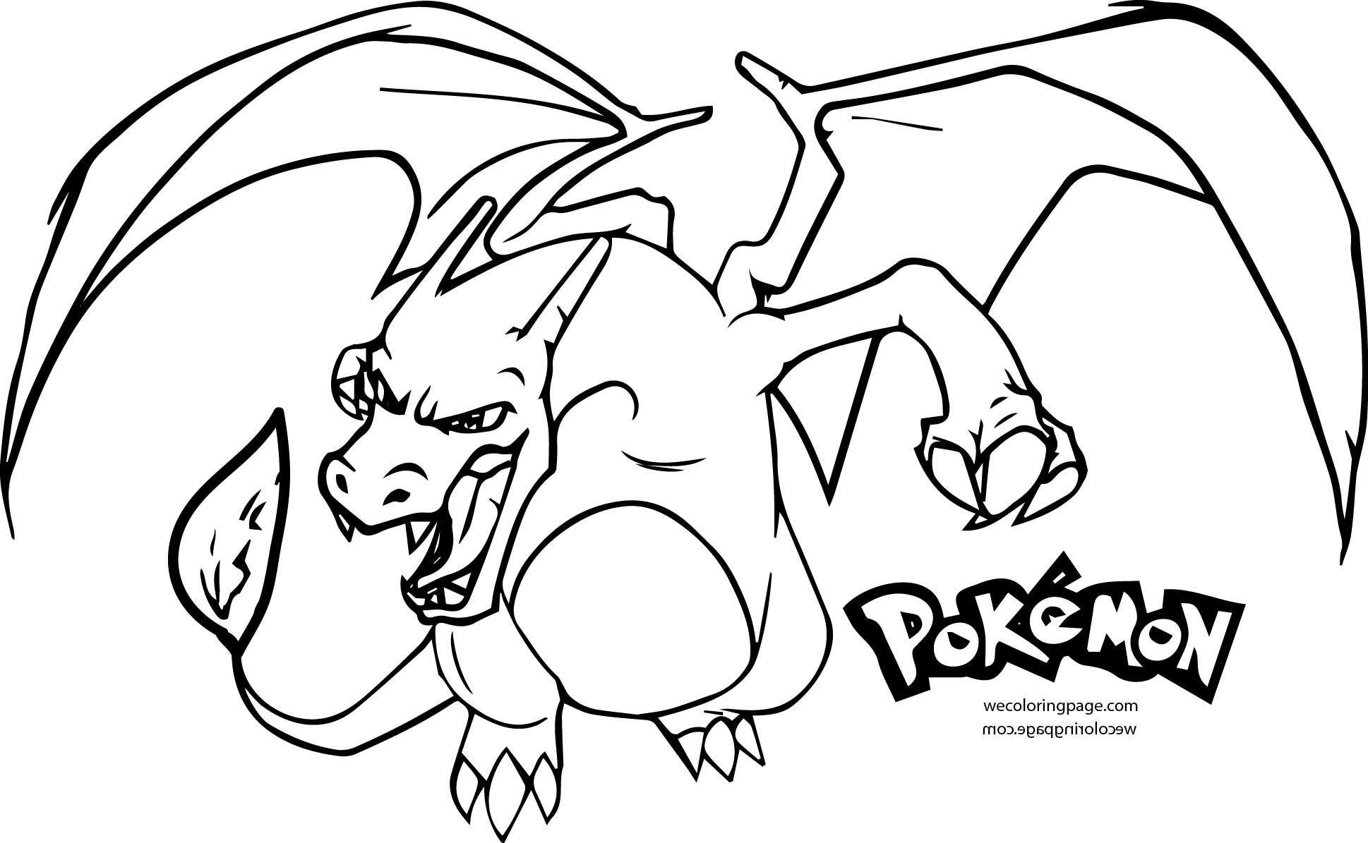 1938x1195 Pokemon Coloring Pages Charizard
