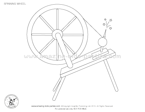 500x386 Famous Wheel Coloring Page Illustration