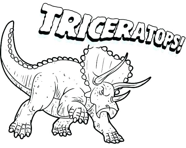600x477 Triceratops Coloring Pages Triceratops Coloring Pages Triceratops