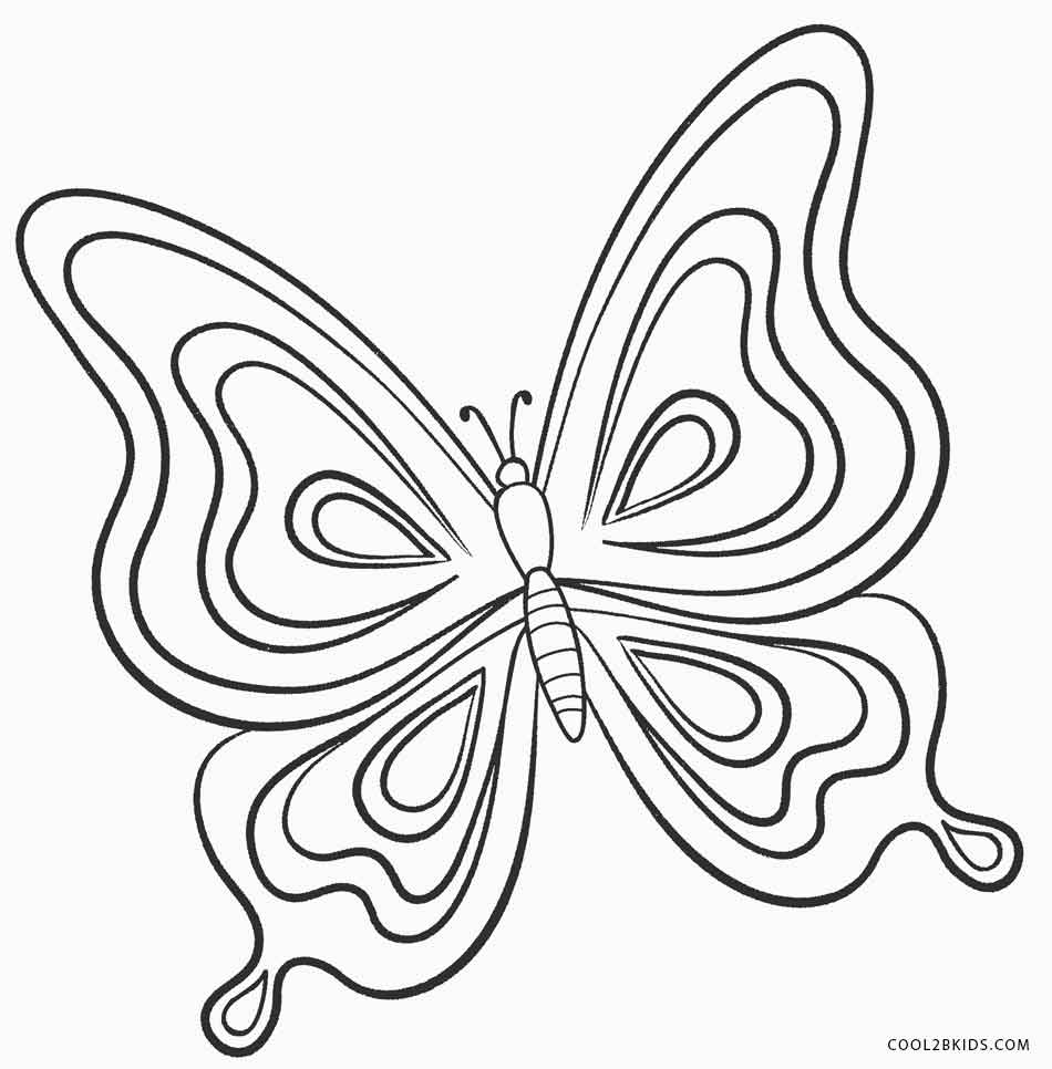 950x966 Promising Butterfly Stencil Printable Trend Fr