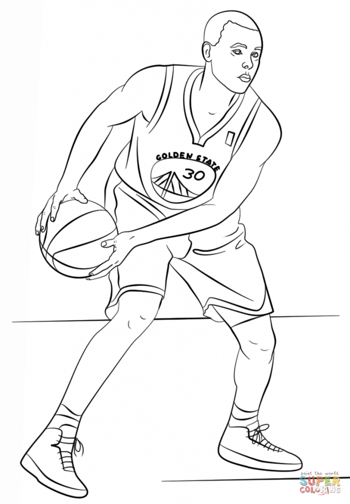 711x1024 Stephen Curry Coloring Pages