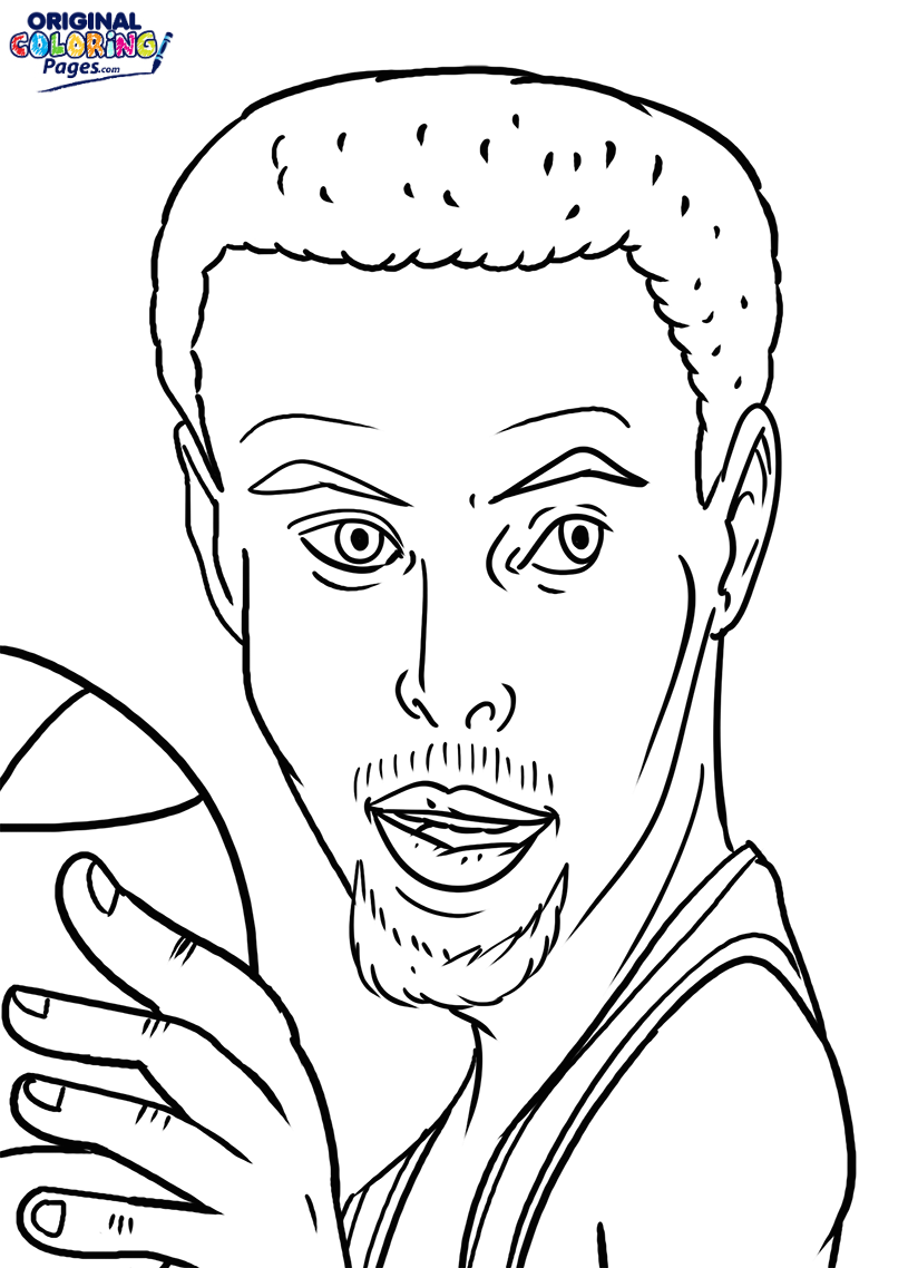 815x1138 Sampler Stephen Curry Coloring Pages Page Orig