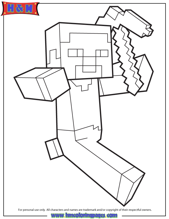 Minecraft Drawing Steve at GetDrawings | Free download