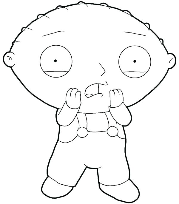 600x684 Stewie Griffin Coloring Pages Coloring Pages Of Families Family
