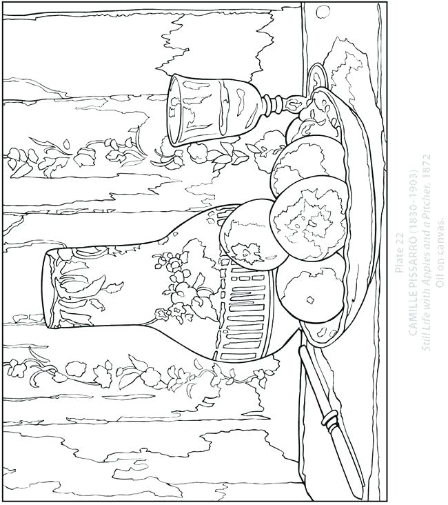 650x732 Matisse Coloring Pages Coloring Pages Coloring Pages Of Still Life