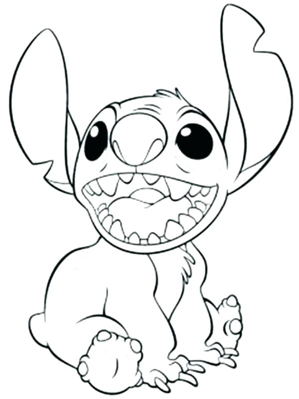 600x800 Lilo And Stitch Angel Coloring Pages