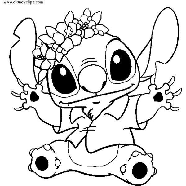600x600 Lilo And Stitch Coloring Pages