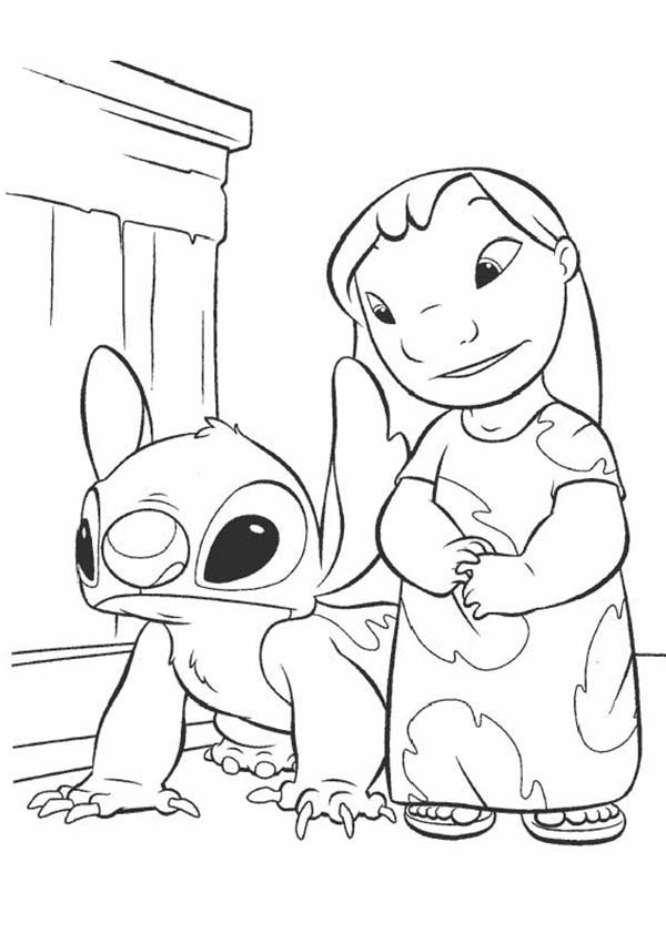600x841 Lilo And Stitch Coloring Pages Lilo And Stitch Coloring Pages