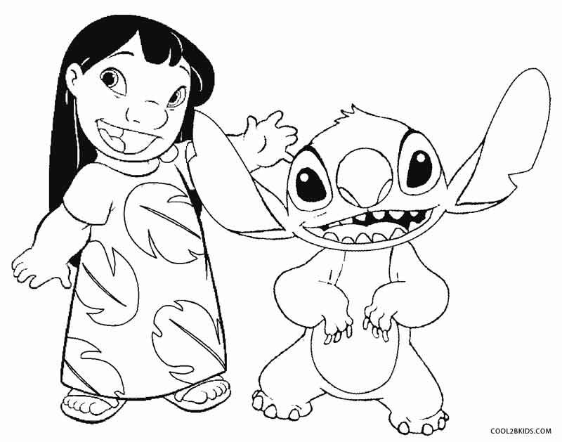 800x629 Printable Lilo And Stitch Coloring Pages For Kids