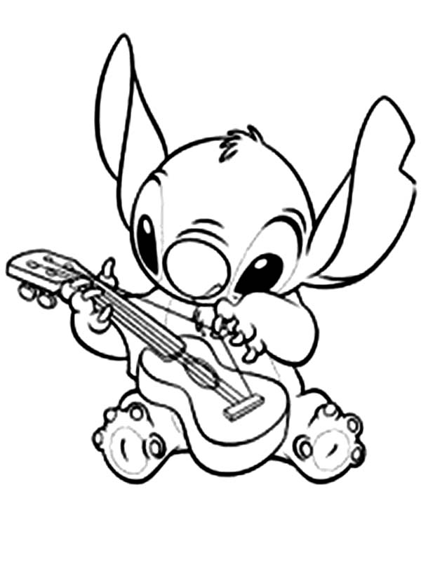 600x801 Stitch In Lilo Stitch Coloring Page