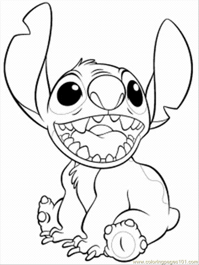 650x866 Stitch Coloring Pages Printable Logo And Design Ideas
