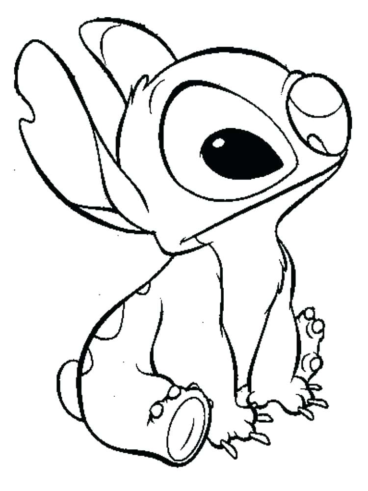 750x1000 Beautiful Stitch Coloring Pages For Your Coloring Print