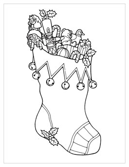 265x343 Christmas Coloring Pages Hallmark Ideas Inspiration
